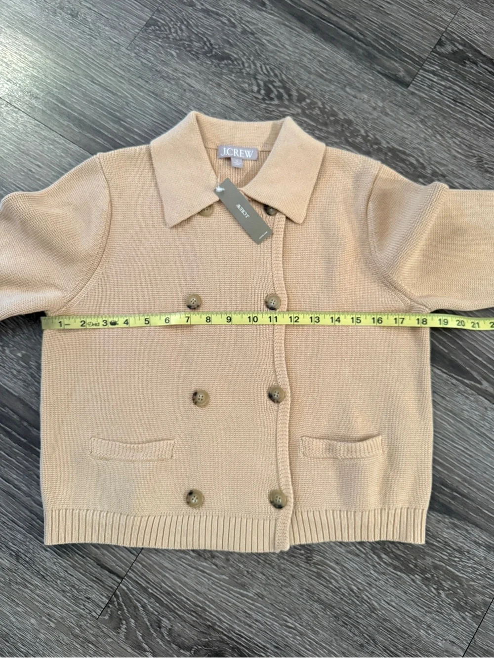 J. Crew Marielle cropped cardigan New